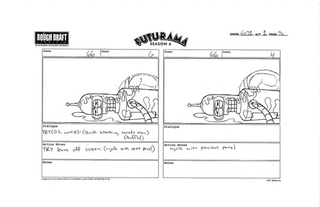 Illustration for article titled In Futurama Concept Art, Fry Gives Bender Mouth-To-Ass Resuscitation